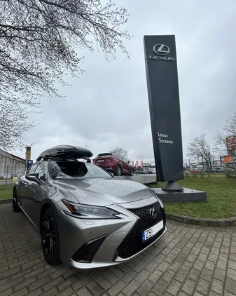 śląskie Lexus ES cena 212000 przebieg: 33000, rok produkcji 2021 z Szczecin